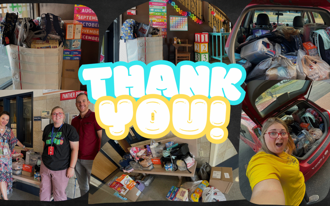 Back-to-School Supply Drive Recap 2025